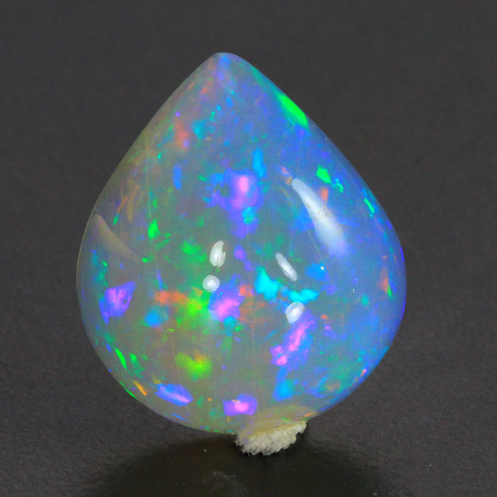 Rainbow Color Pear Shape Welo Opal Gemstone 12.80 Carats