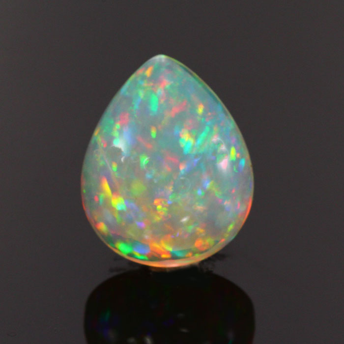 Rainbow Color Pear Shape Welo Opal Gemstone 9.71 Carats