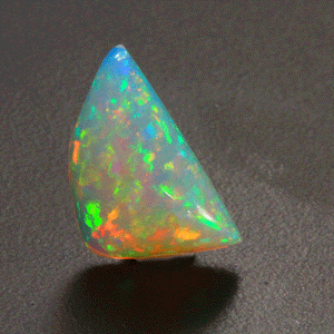 reeform cabochon opal from Welo Ethiopia