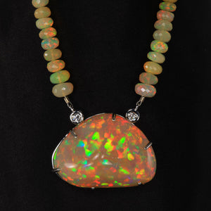 AMAZING  One of a Kind Welo Opal Pendant 83.40cts