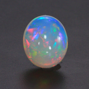 Rainbow Colors Oval Cabochon Welo Opal Gemstone 11.04 Carats