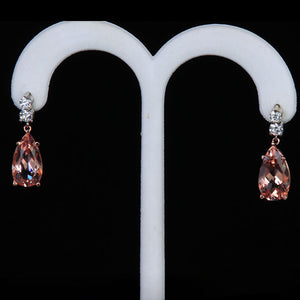Pear shape marquise earrings