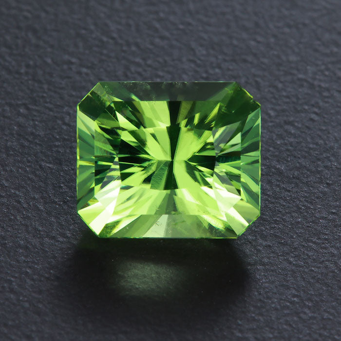 Barion Style Emerald Cut Periodot 