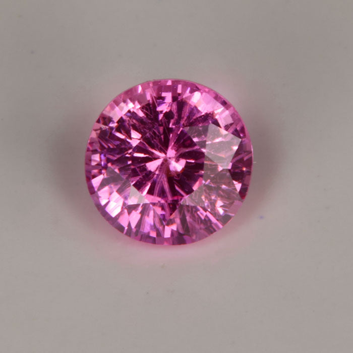 Round Mixed Cut Pink Sapphire 