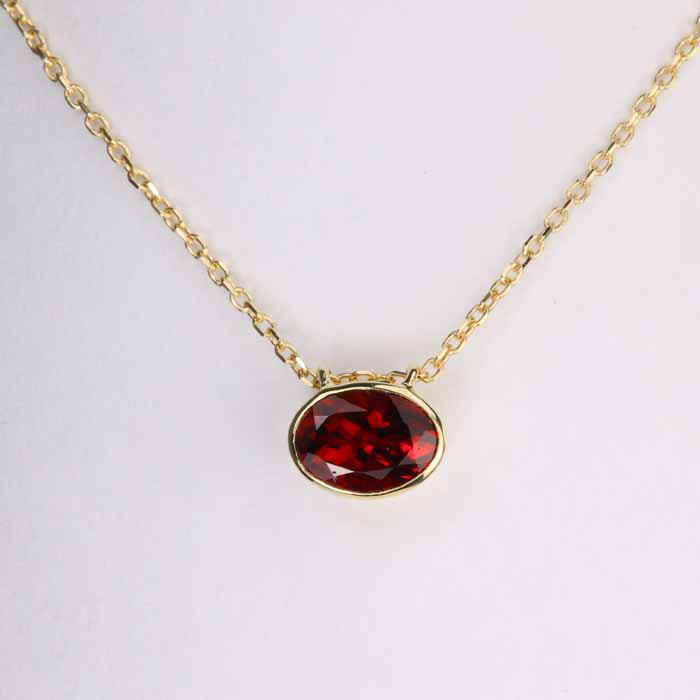 Rubellite Tourmaline Necklace 