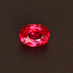 VIolet Red Oval Ruby Gemstone 1.14 Carats
