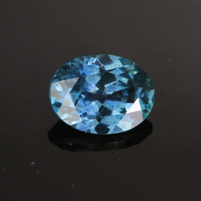Blue Oval Montana Sapphire Gemstone 1.63 Carats