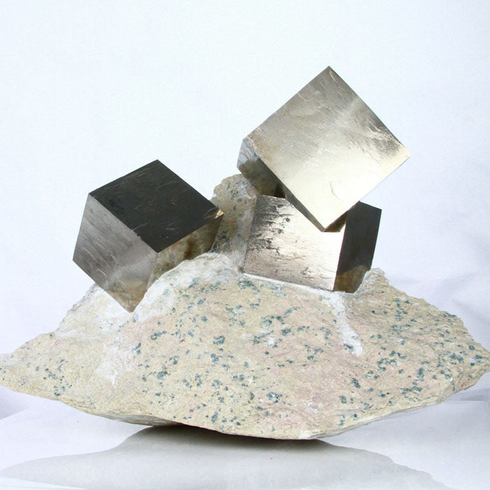 Navajun pyrite mineral specimen