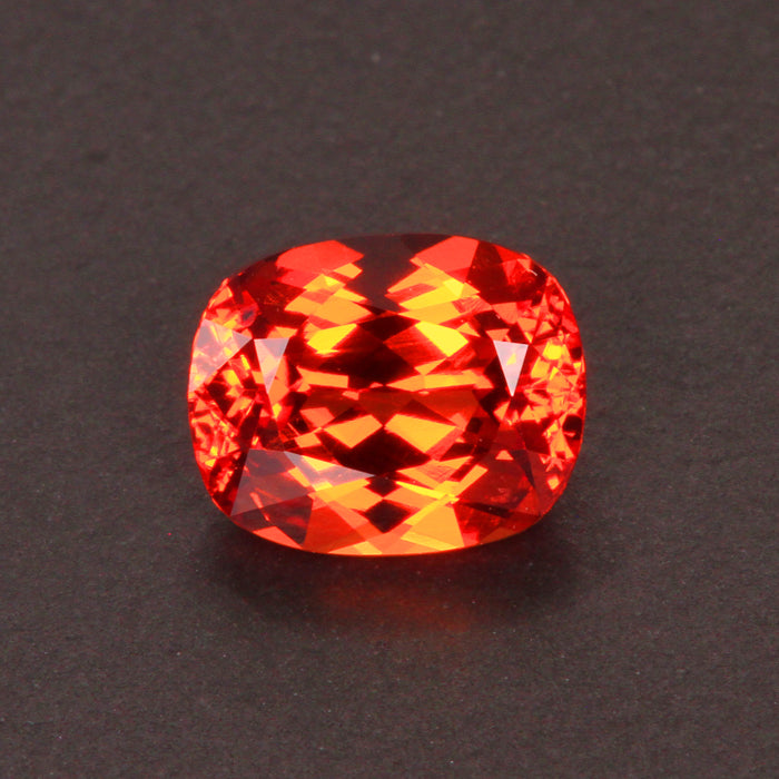 ON HOLD FOR LAURA D. Orange Antique Cushion  Spessarite Garnet Gemstone 2.17 Carats