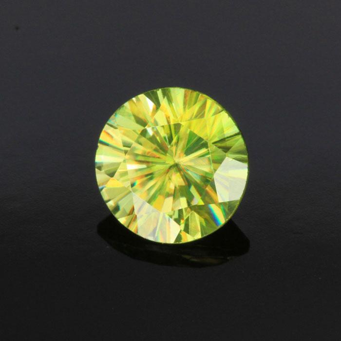 2.45ct Round Brilliant Cut Sphene from Zimbabwe
