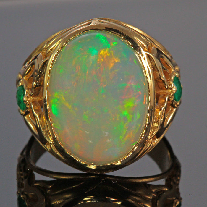 Gentlemens Opal Ring