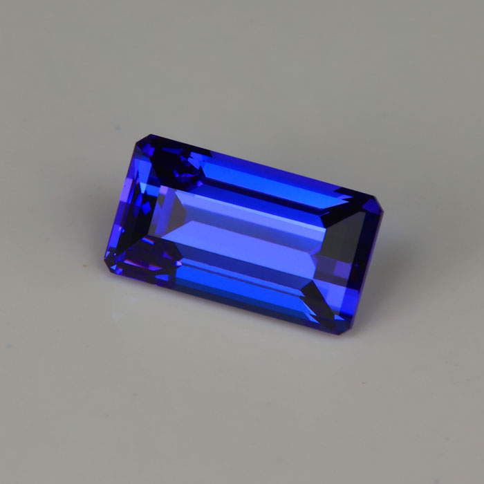 Emerald Cut Tanzanite Gemstone 