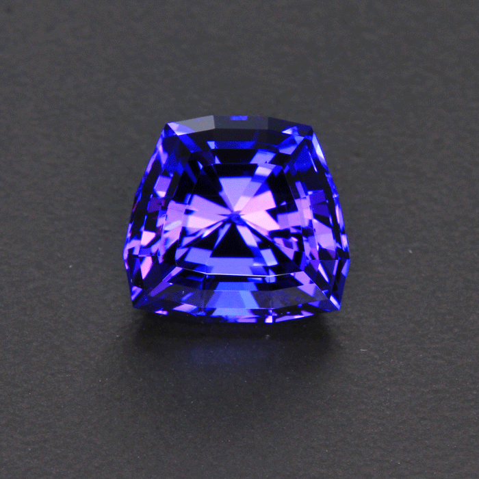 Blue Violet Shield Tanzanite