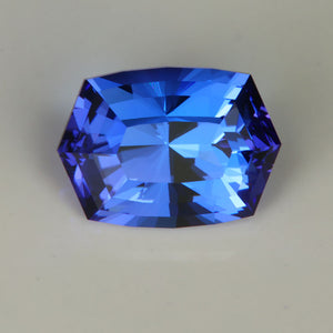 Violet Blue Barion Style Octagon Tanzanite