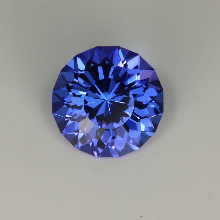 Violet Blue Round Portuguese Tanzanite Gemstone 5.39cts