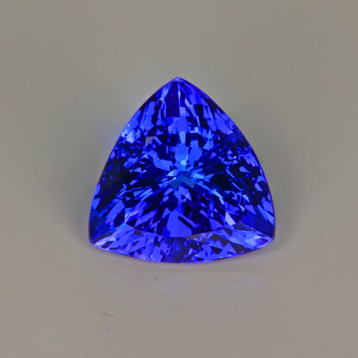 Violet Blue Trilliant Tanzanite 