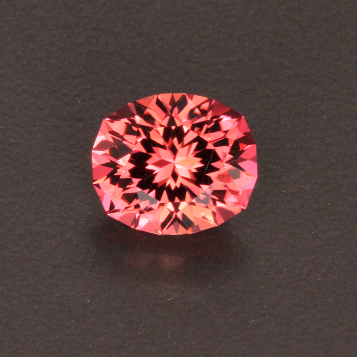 (ON HOLD MarkG ) Pink Oval Tourmaline Gemstone 3.22 Carats