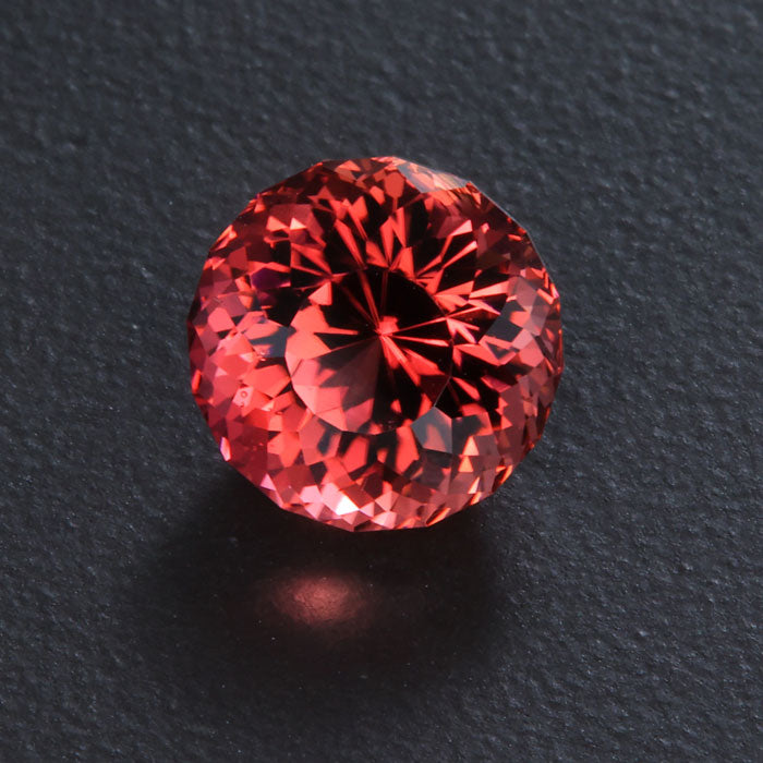 Portuguese Round Cut Tourmaline Gemstone 4.25 Carats