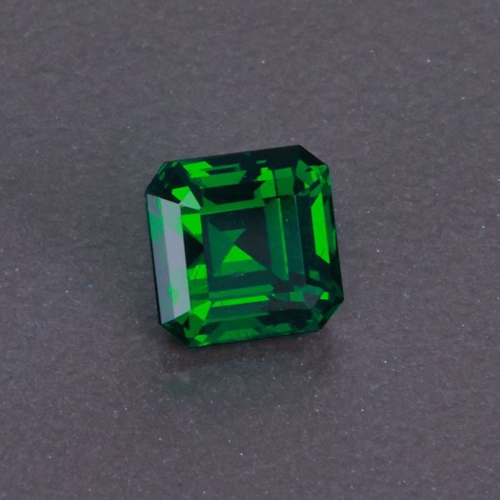 Square Step Cut Tsavorite Gemstone 1.50 Carats