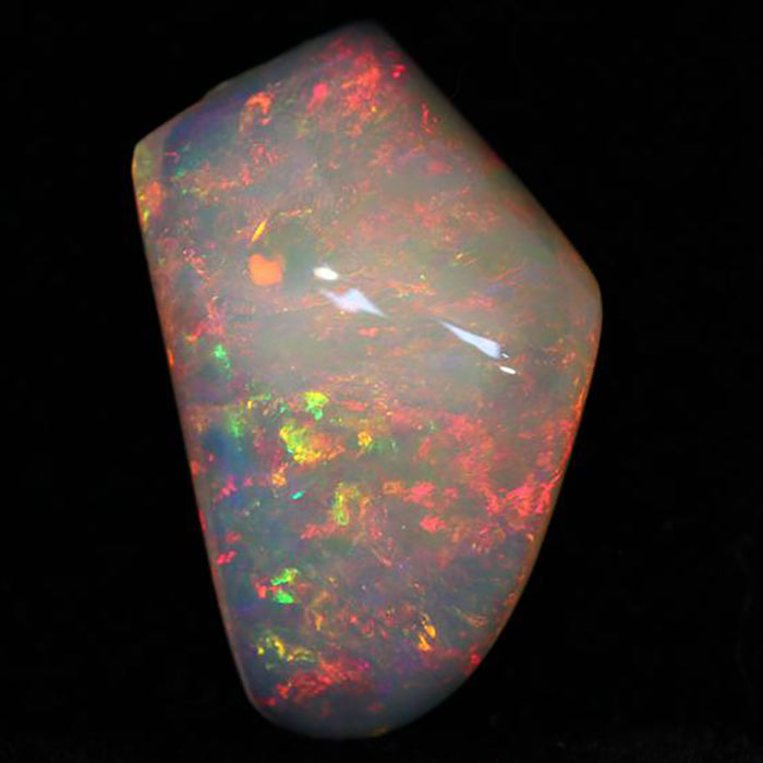 moriarty&#39;s gem art Vivid Colos Freeform Cabochon Welo Opal Gemstone 17.38 Carats
