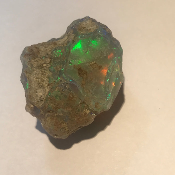 Stepped Emerald Cut Welo Opal  Gemstone 20.20 Carats