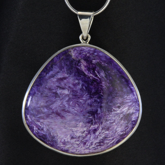 Russian Charoite in Sterling Silver 