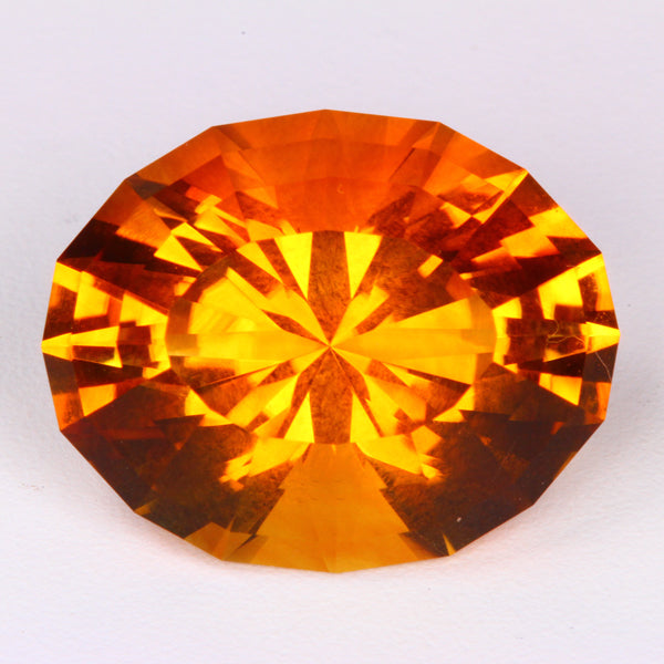 Superior Citrine 12.34 Carat with Top Color from Uraguay