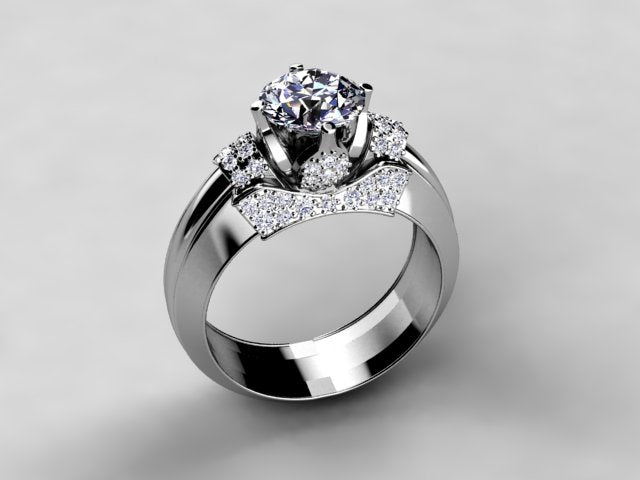 Engagement Ring Designed By Christopher Michael