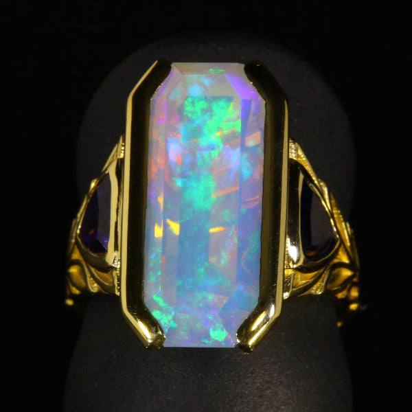 Opal Ring Designed By Christopher Michael 7.13 Carat 