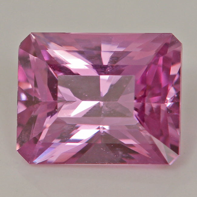 Sapphire 1.24 Carat Barion Style Emerald Cut