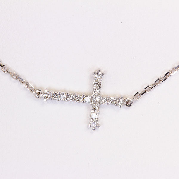 Diamond Cross Pendant .25 Carat