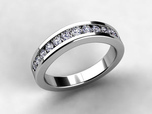 Anniversary ring by Christopher Michael.