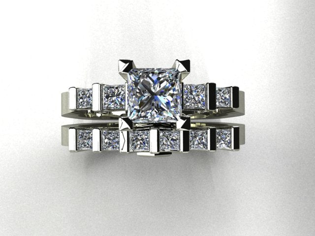 Engagement Ring Set Designed By Christopher Michael