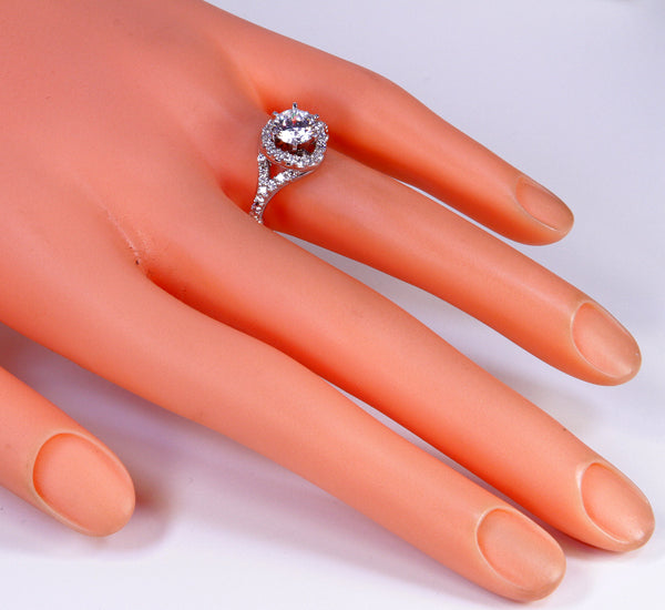 Ladies' White Gold Diamond Ring