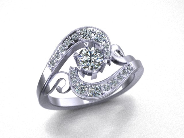 Engagement Ring Designed By Christopher Michael