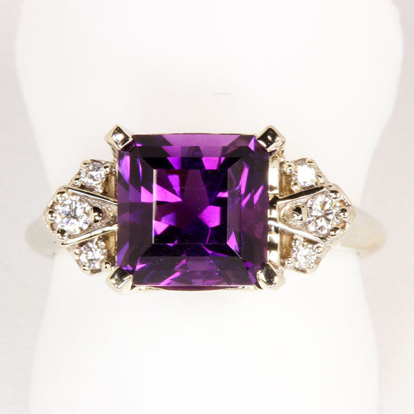 Amethyst Ring Designed by Christopher Michael 2.78 Carat