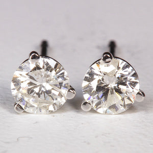 Diamond Earrings .48 Carat