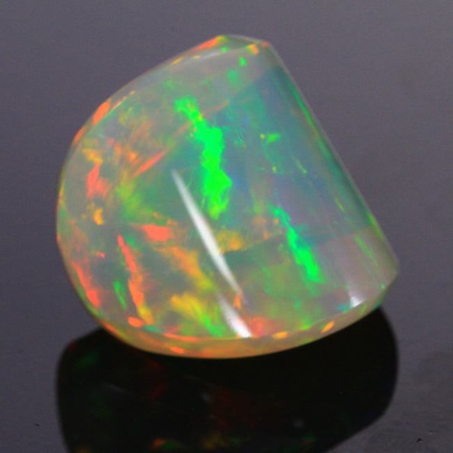 Welo Opal 18.80 Carats Cabochon Welo Ethiopia Unique