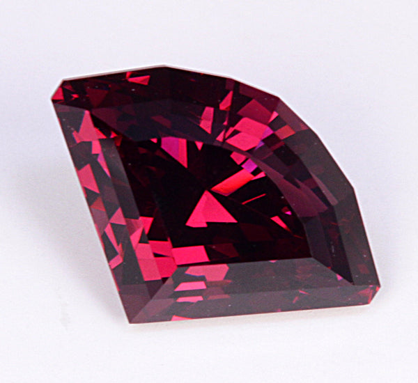 Rhodolite Garnet Has Great Color and Weighs 5.38 Carats