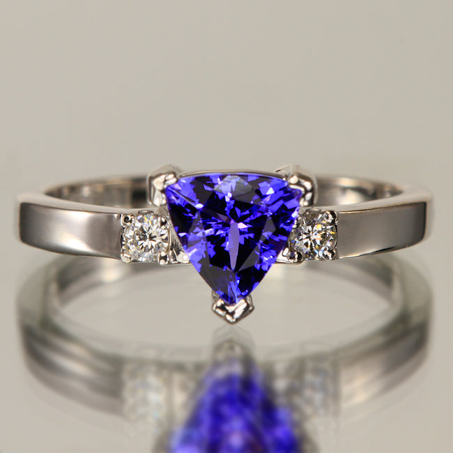 Tanzanite Trilliant Ring for JW Final payment