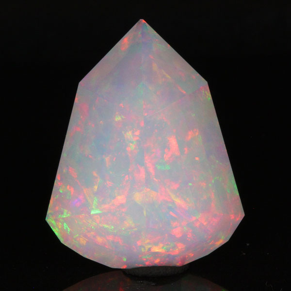 Faceted Welo Ethiopian Opal Weighs 21.33 Carats