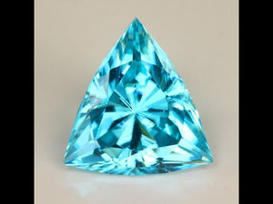 Hidden Gem! | Shield Blue Zircon Gemstone 7.10 Carats