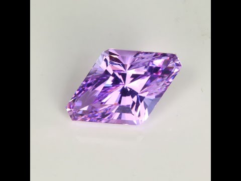 Barian Paralellogram Fancy Purple Tanzanite Gemstone 5.0cts