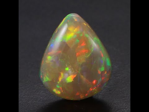 8.23ct Pear Shape Cabochon Welo Opal