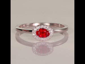 Ruby and Diamond Ring Video