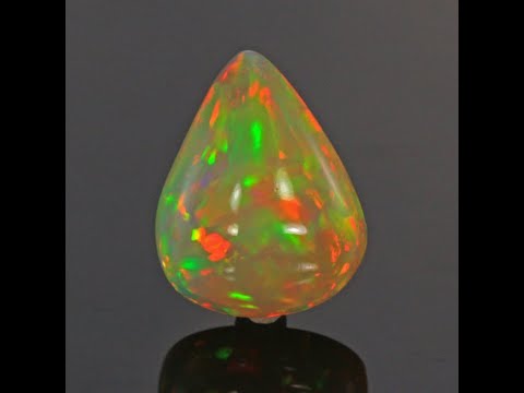 Pear Shape Cabochon Opal Gemstone 8.89 Carats