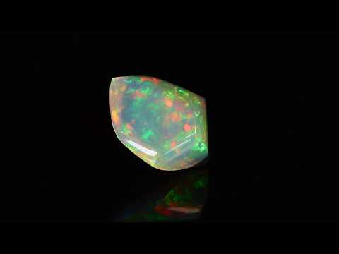 Rainbow Colors Freeform Welo Opal Gemstone 8.55 Carats
