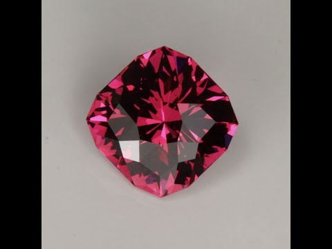 Square Cushion Umbalite Garnet Gemstone 3.29cts