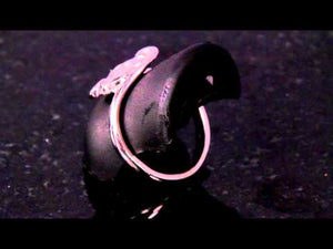 Sterling Silver Peace Dove & Love Ring By Christopher Michael