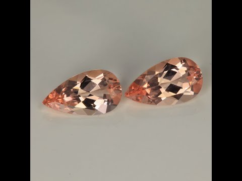 Out for Ring and Pendant design!  Morganite Gemstones 6.68 Carats